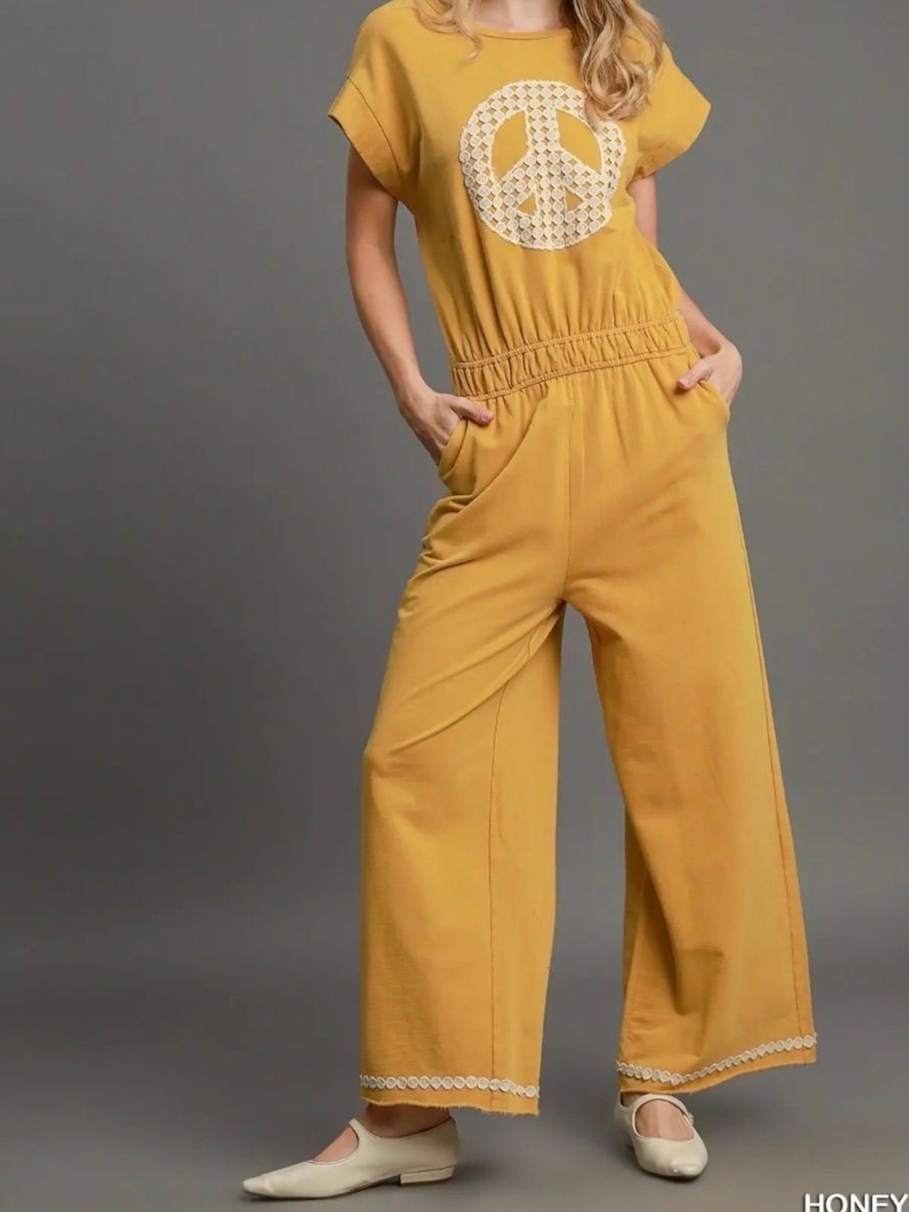 Umgee French Terry Jumpsuit